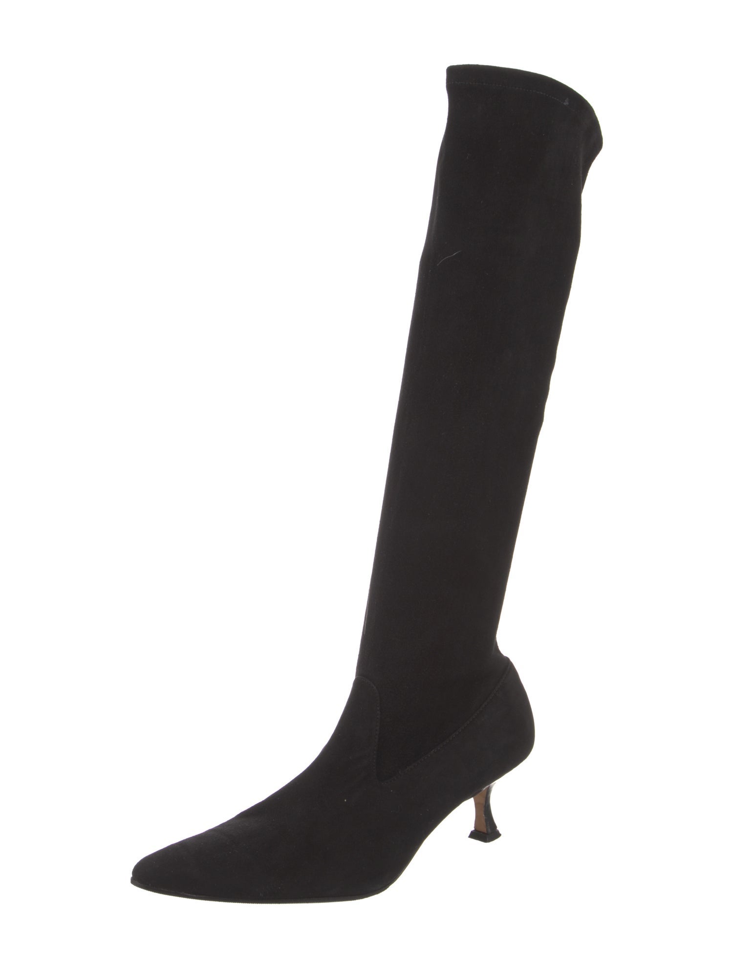 Manolo Blahnik Suede Boots