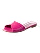 Manolo Blahnik Houramu Patent Leather Slides