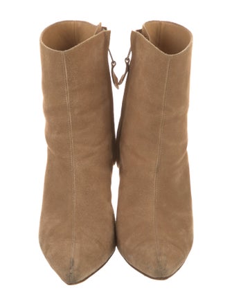 Manolo Blahnik Suede Boots
