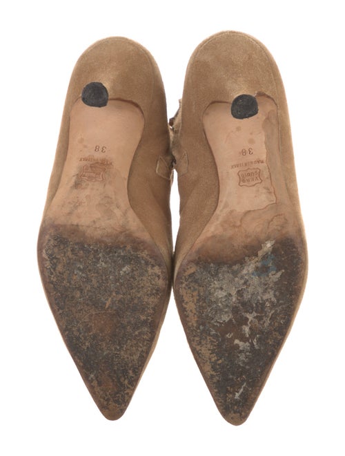 Manolo Blahnik Suede Boots