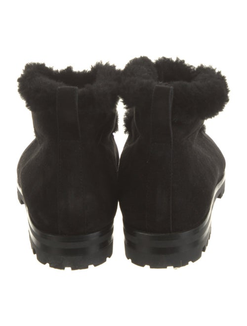 Manolo Blahnik Mircus Suede Lace-Up Boots