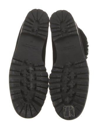 Manolo Blahnik Mircus Suede Lace-Up Boots