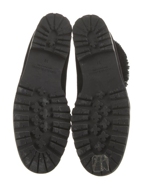 Manolo Blahnik Mircus Suede Lace-Up Boots