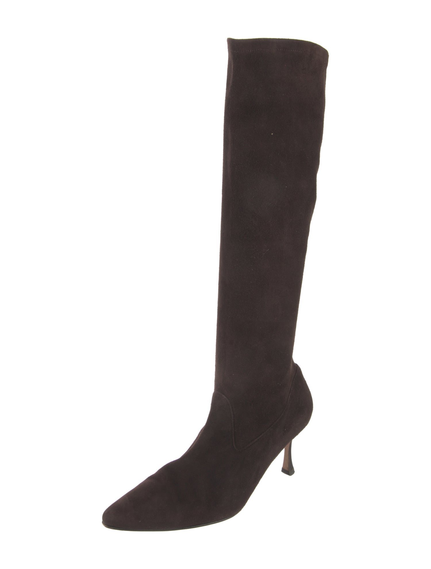 Manolo Blahnik Suede Boots