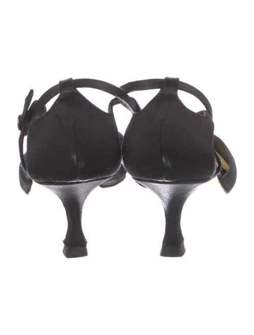 Manolo Blahnik Gala Suede D'Orsay Pumps