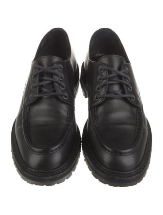 Manolo Blahnik Leather Oxfords