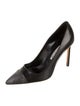 Manolo Blahnik BB Leather Pumps