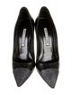 Manolo Blahnik BB Leather Pumps