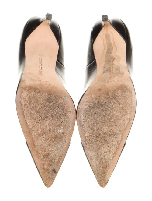 Manolo Blahnik BB Leather Pumps