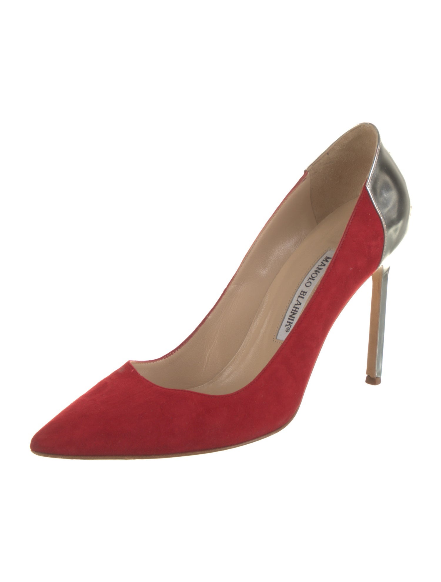 Manolo Blahnik Suede Pumps