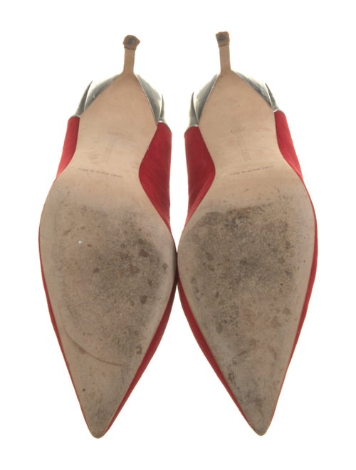 Manolo Blahnik Suede Pumps