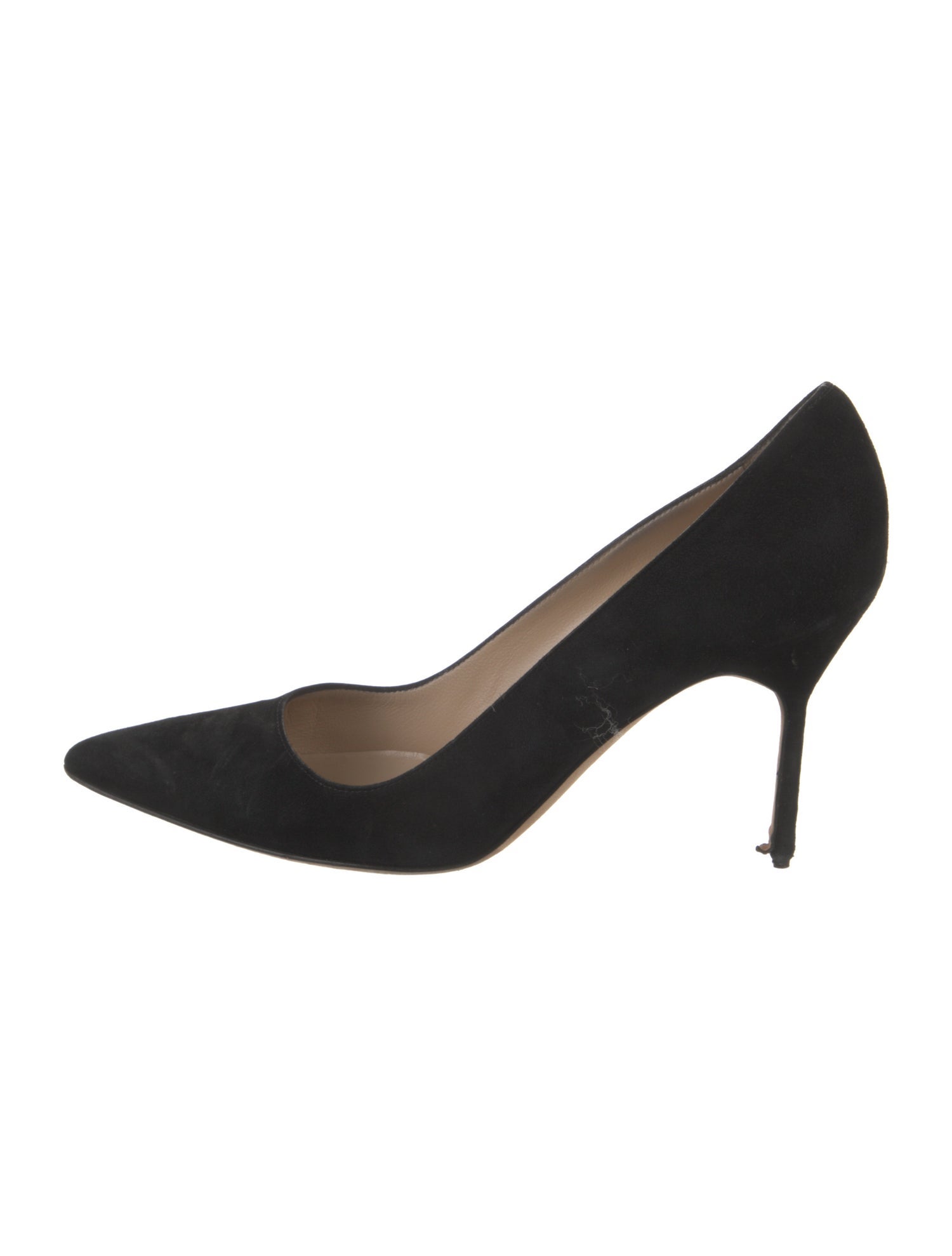 Manolo Blahnik BB Suede Pumps