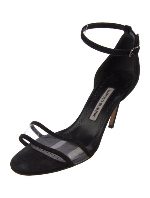 Manolo Blahnik Suede Sandals