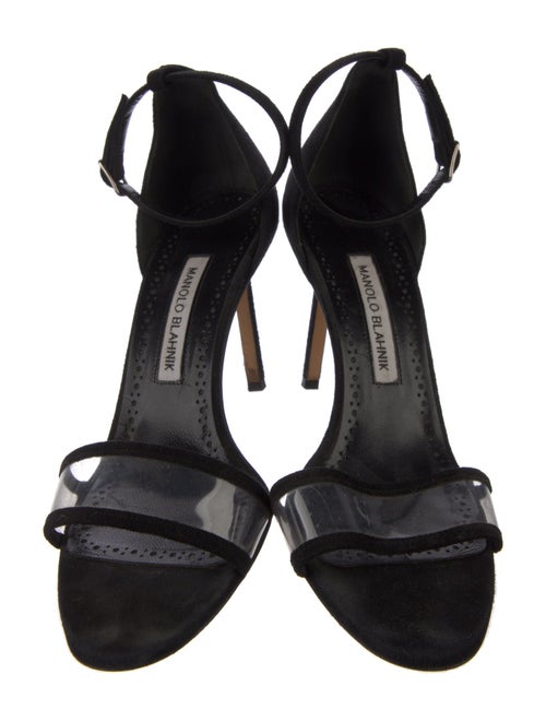 Manolo Blahnik Suede Sandals