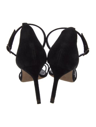 Manolo Blahnik Suede Sandals
