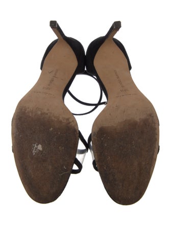 Manolo Blahnik Suede Sandals