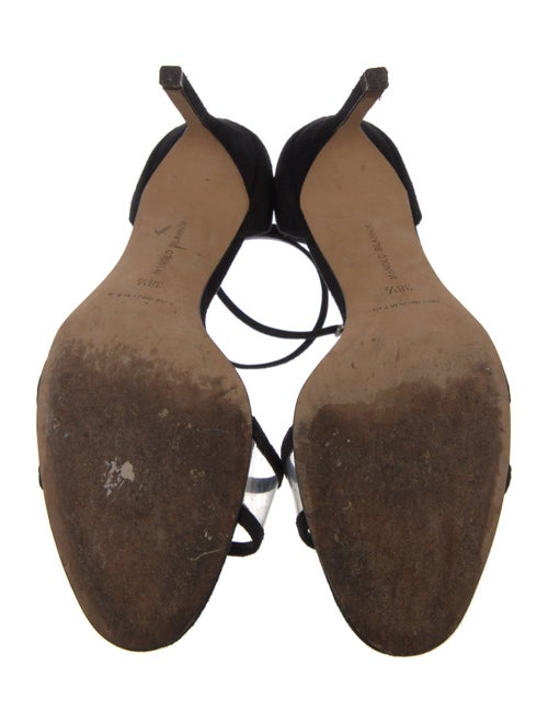 Manolo Blahnik Suede Sandals
