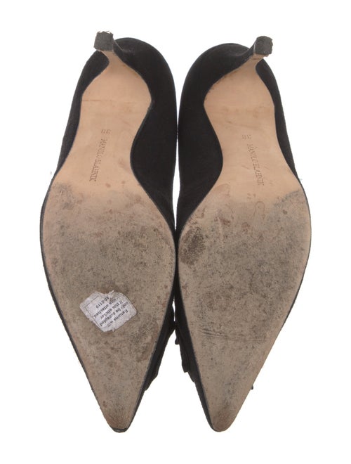 Manolo Blahnik Suede Pumps