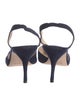 Manolo Blahnik Carolyne Suede Slingback Pumps