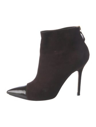 Manolo Blahnik Suede Boots