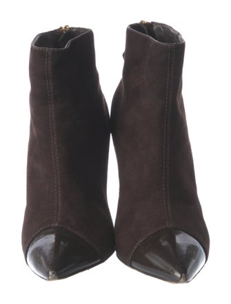 Manolo Blahnik Suede Boots