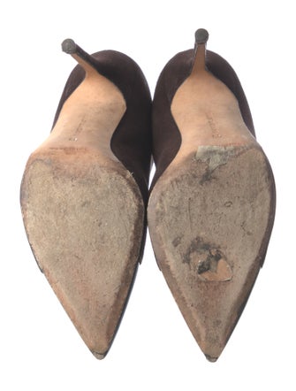 Manolo Blahnik Suede Boots