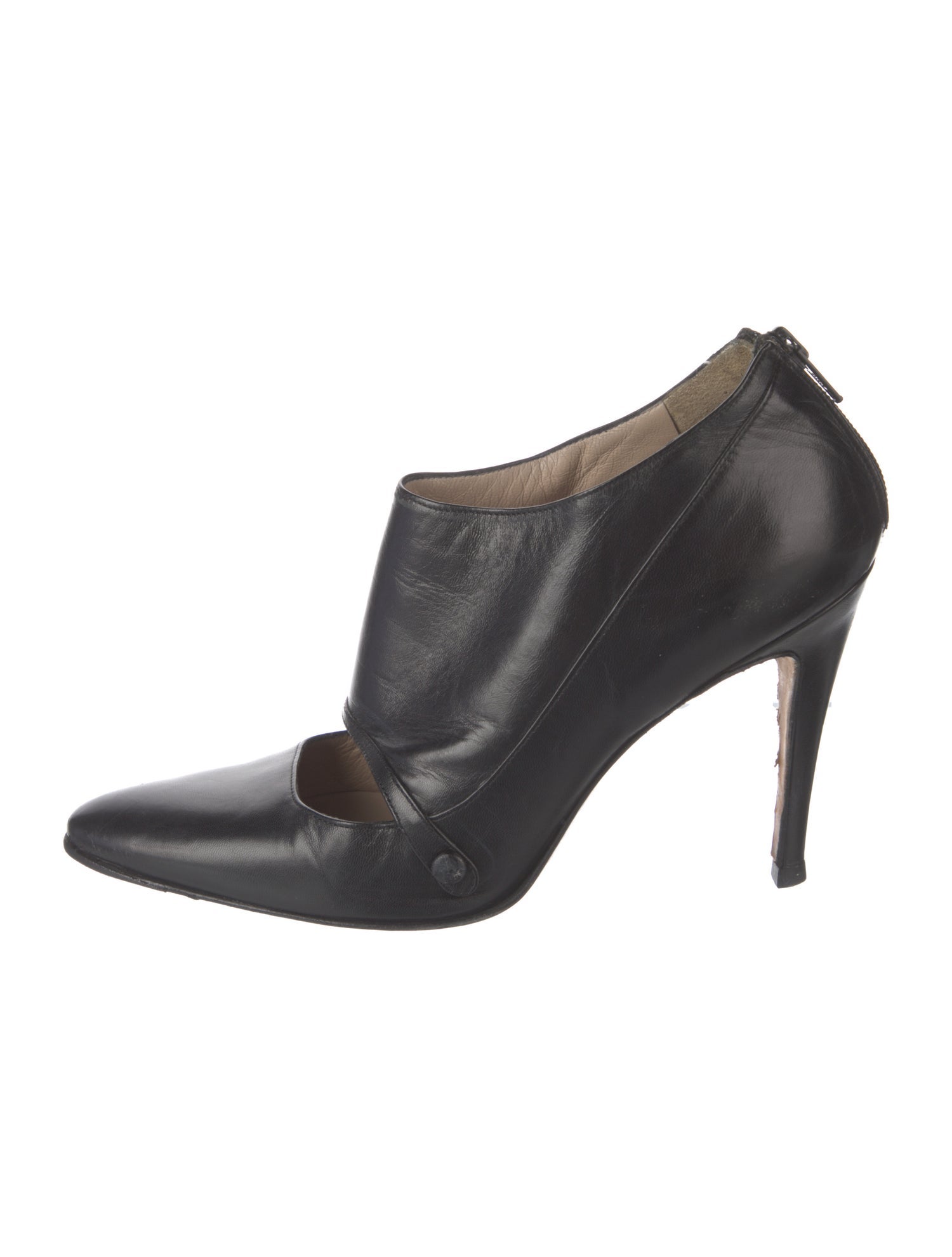 Manolo Blahnik Leather Pumps