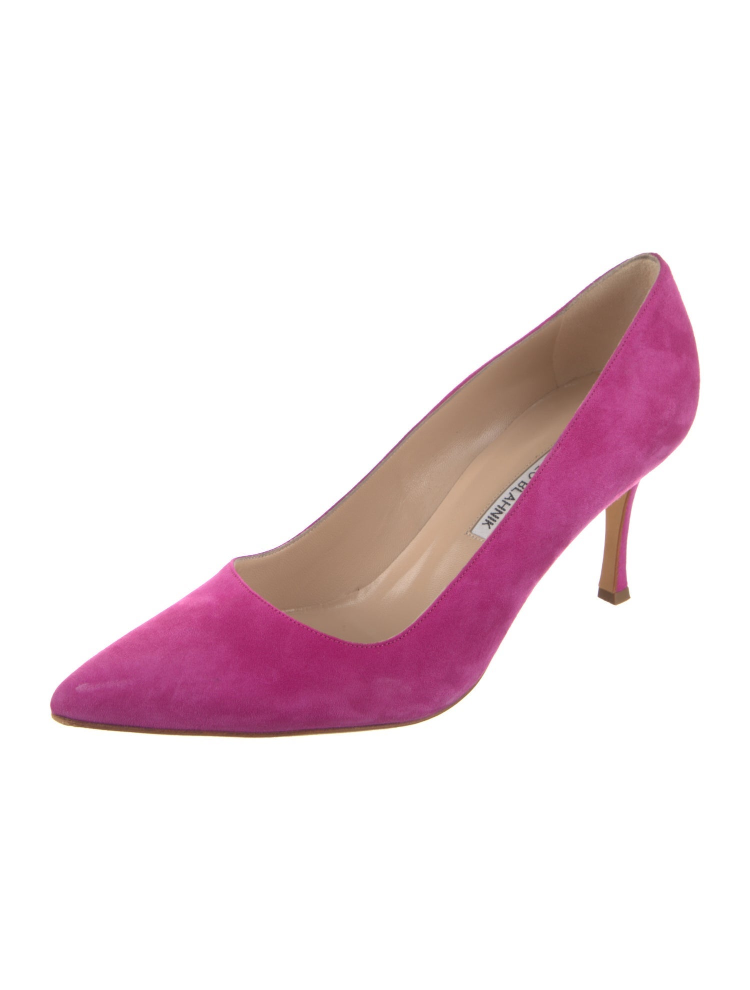 Manolo Blahnik Suede Pumps