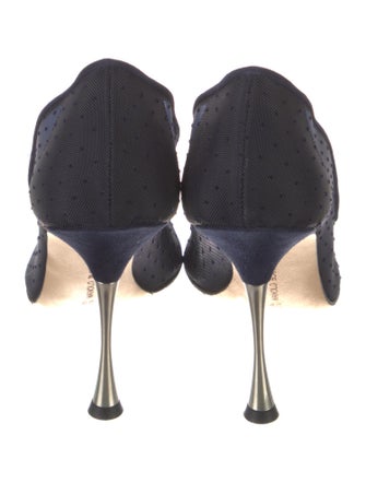 Manolo Blahnik Sohemias Mesh Pumps