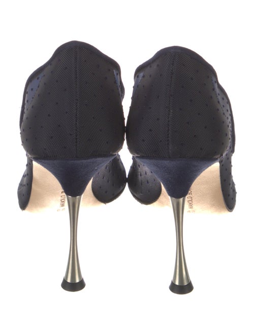 Manolo Blahnik Sohemias Mesh Pumps