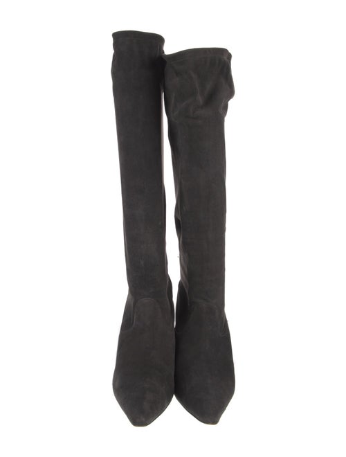 Manolo Blahnik Pascalare Suede Boots