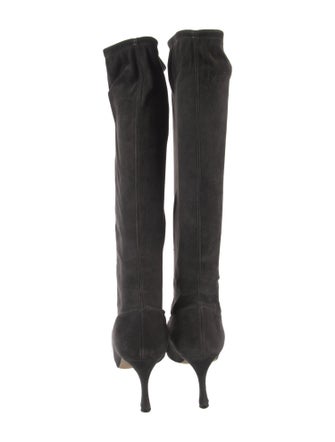 Manolo Blahnik Pascalare Suede Boots