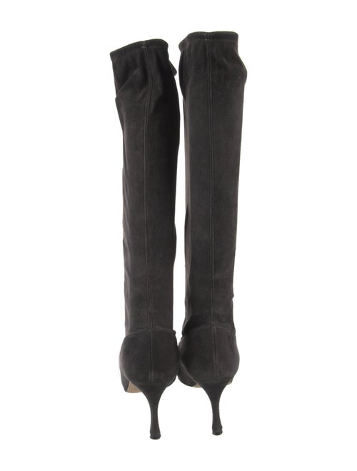 Manolo Blahnik Pascalare Suede Boots