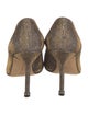 Manolo Blahnik Hangisi Crystal Embellishments Pumps