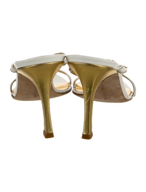 Manolo Blahnik Patent Leather Slides