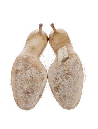 Manolo Blahnik Suede Slides