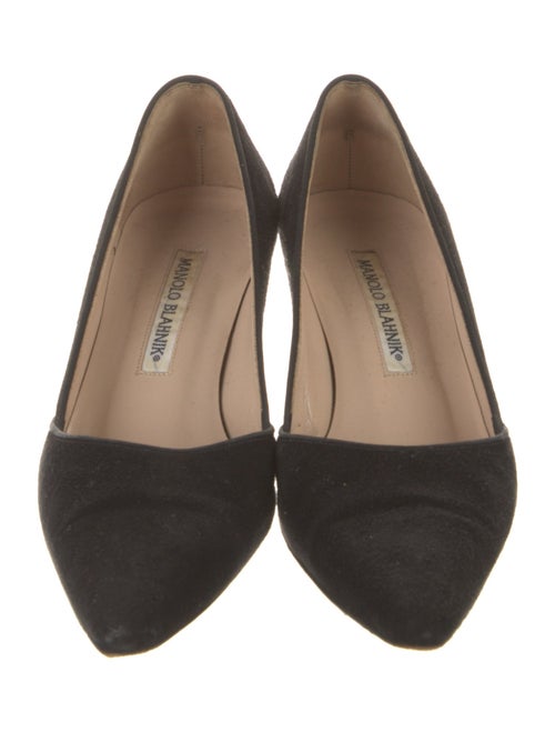 Manolo Blahnik Manolo Blahnik Suede Pumps