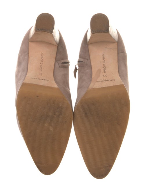 Manolo Blahnik Brusta Suede Boots