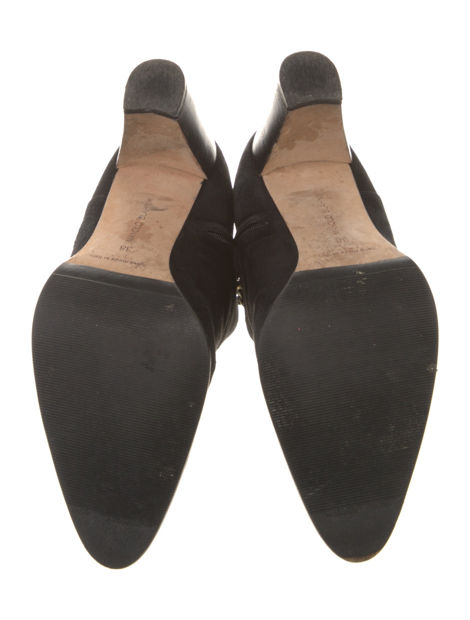 Manolo Blahnik Suede Boots