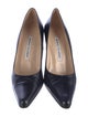 Manolo Blahnik Leather Pumps