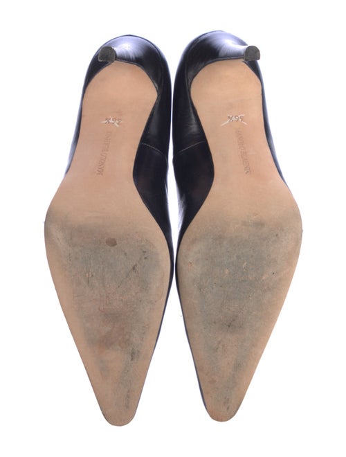 Manolo Blahnik Leather Pumps