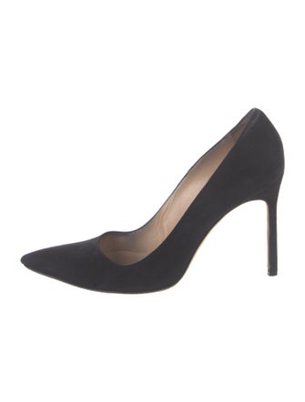 Manolo Blahnik Suede Pumps