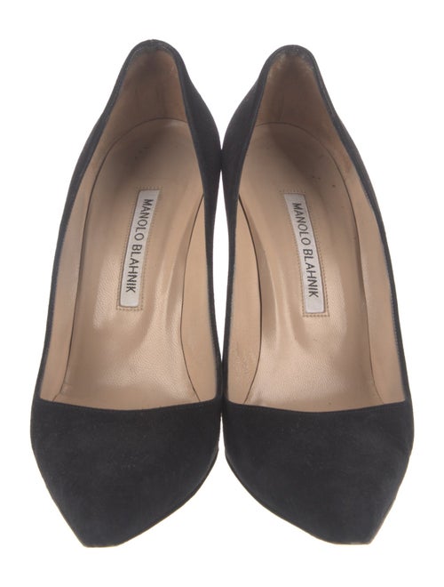 Manolo Blahnik Suede Pumps