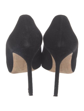 Manolo Blahnik Suede Pumps