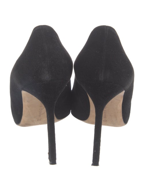 Manolo Blahnik Suede Pumps