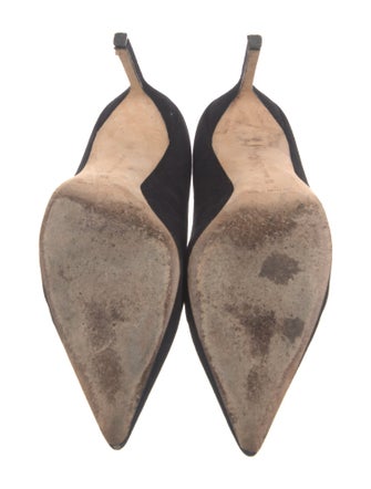 Manolo Blahnik Suede Pumps