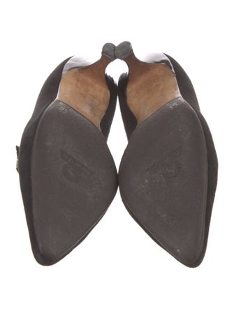 Manolo Blahnik Suede Pumps