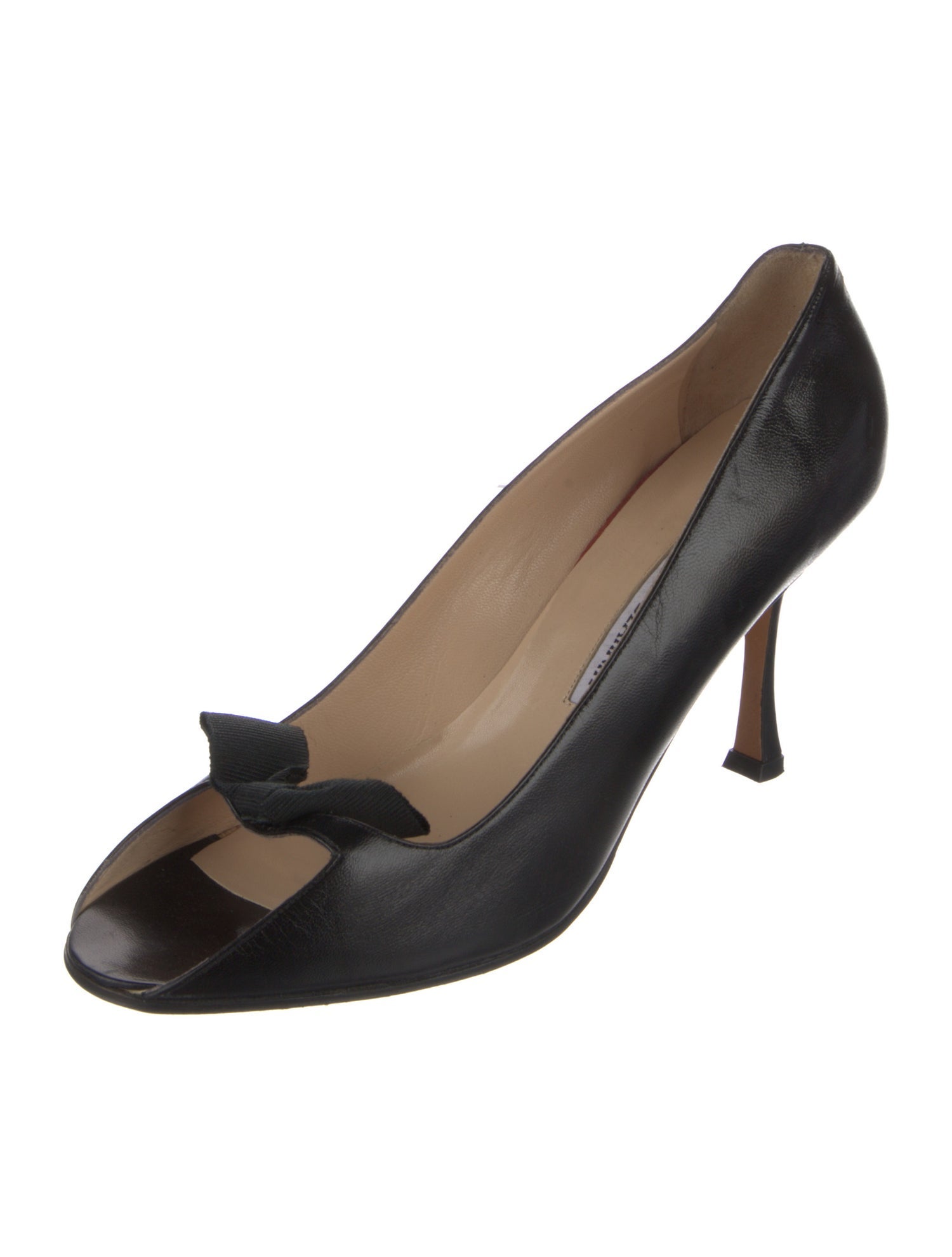 Manolo Blahnik Leather Pumps