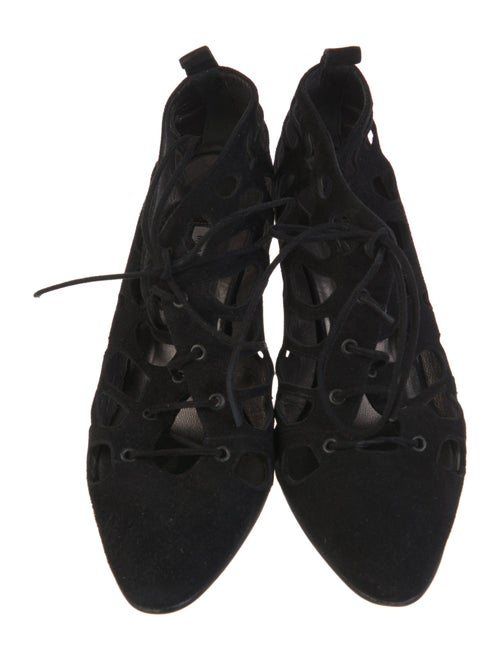 Manolo Blahnik Gongola Suede Pumps