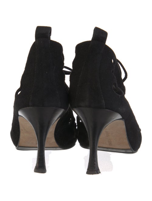 Manolo Blahnik Gongola Suede Pumps